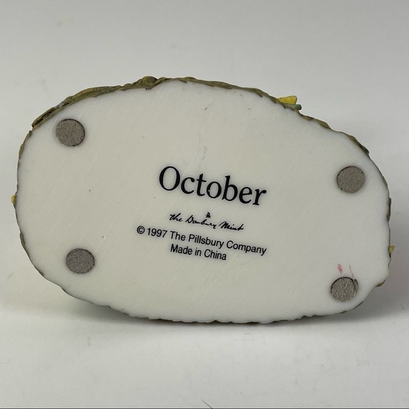 Pillsbury Doughboy OCTOBER Calendar Figurine Danbury Mint - Picture 7 of 8